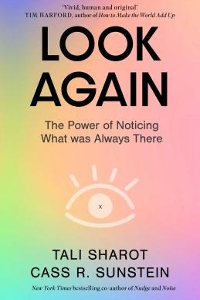 Look Again by Tali Sharot book cover