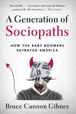 A Generation of Sociopaths cover