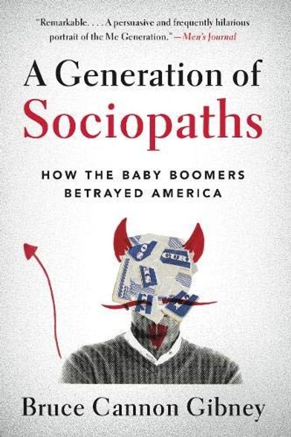 A Generation of Sociopaths cover
