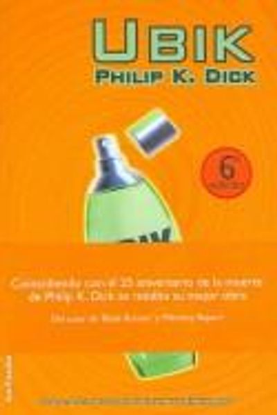 Ubik by Philip K. Dick book cover