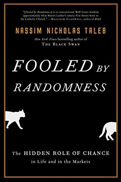 Fooled by Randomness by Nassim Nicholas Taleb book cover