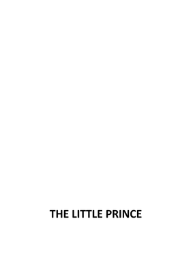 The Little Prince cover