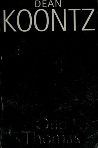 Odd Thomas by Dean Koontz book cover