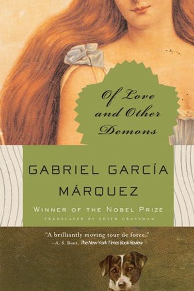 Of Love and Other Demons by Gabriel Garcia Marquez book cover