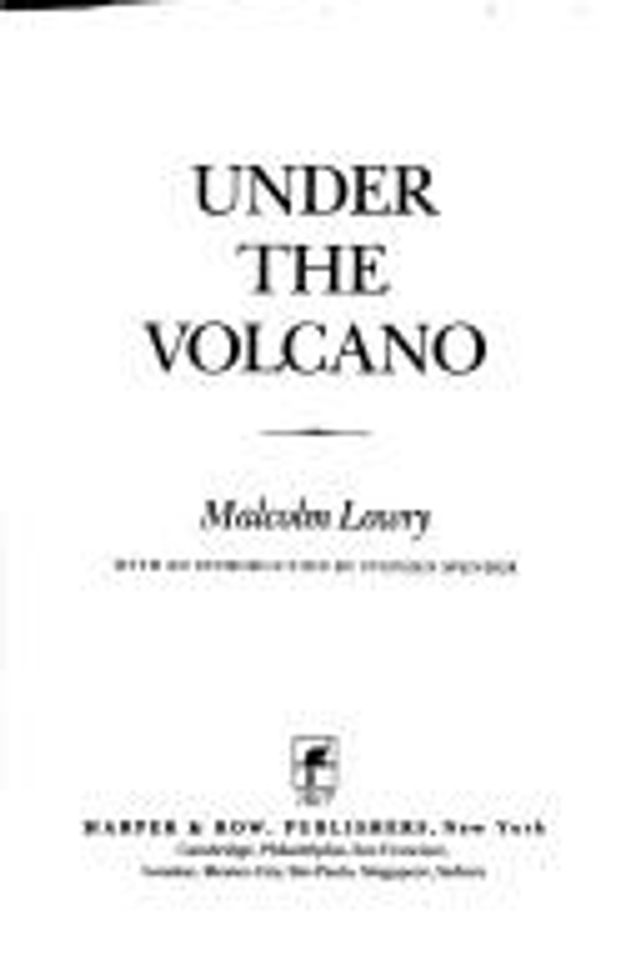 Under the Volcano cover