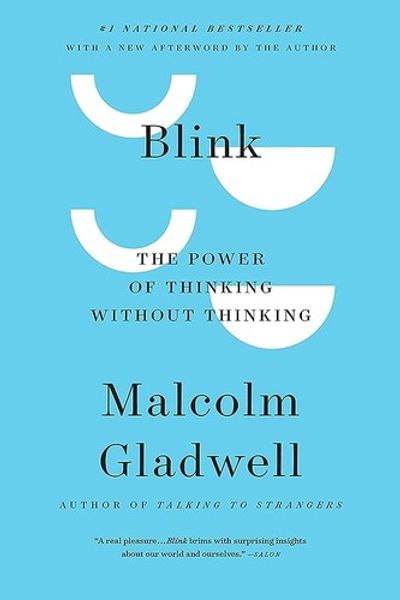 Blink by Malcolm Gladwell book cover