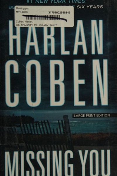 Missing You by Harlan Coben book cover