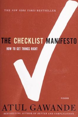 The Checklist Manifesto cover