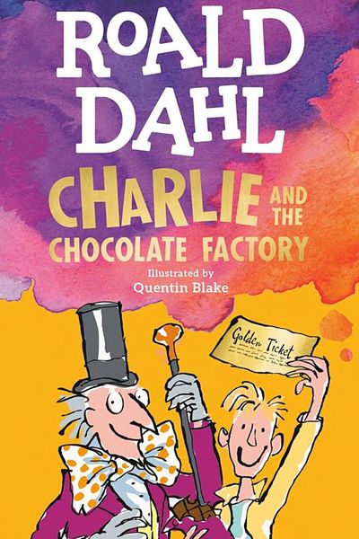 Charlie and the Chocolate Factory by Roald Dahl book cover