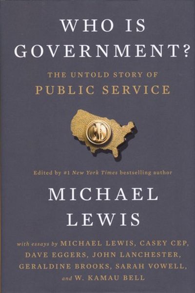 Who Is Government? by Michael Lewis book cover