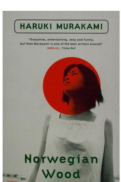 Norwegian Wood by Haruki Murakami book cover