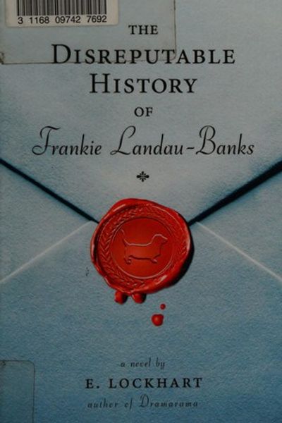 The Disreputable History of Frankie Landau-Banks by E. Lockhart book cover