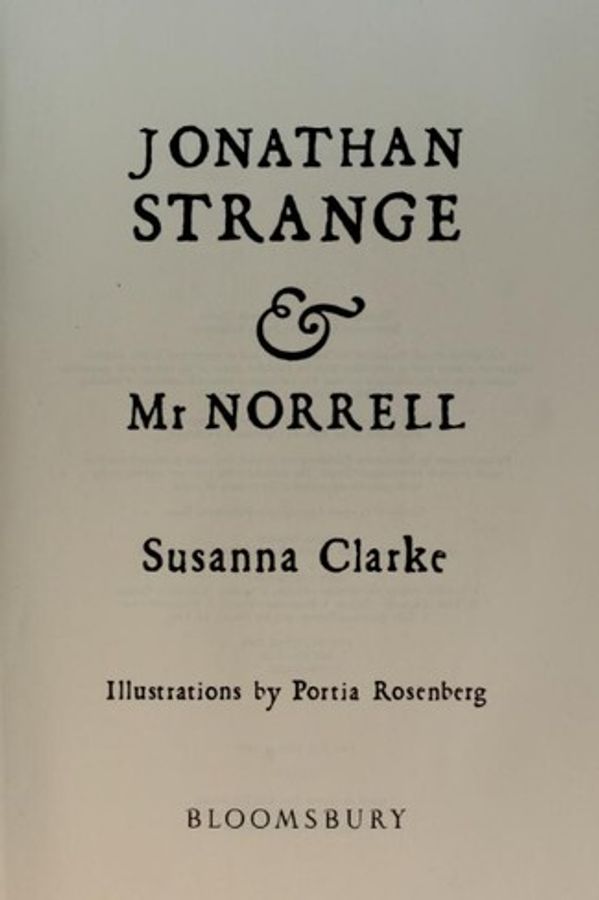 Jonathan Strange & Mr Norrell cover
