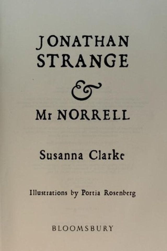 Jonathan Strange & Mr Norrell cover