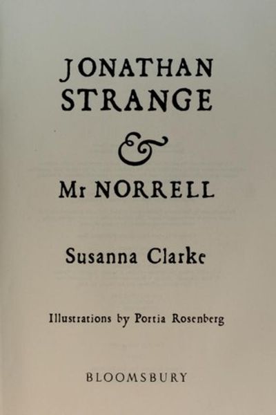 Jonathan Strange & Mr Norrell by Susanna Clarke book cover