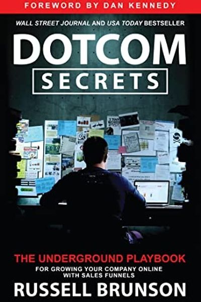 DotCom Secrets by Russell Brunson book cover