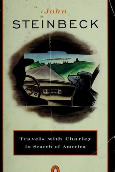 Travels with Charley: In Search of America by John Steinbeck book cover