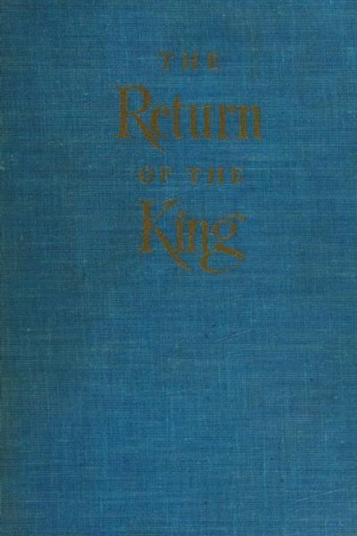 The Return of the King by J.R.R. Tolkien book cover