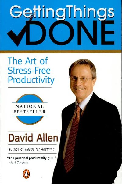 Getting Things Done by David Allen book cover