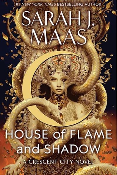 House of Flame and Shadow by Sarah J. Maas book cover