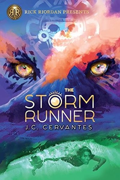 The Storm Runner by J.C. Cervantes book cover