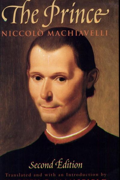 The Prince by Niccolò Machiavelli book cover