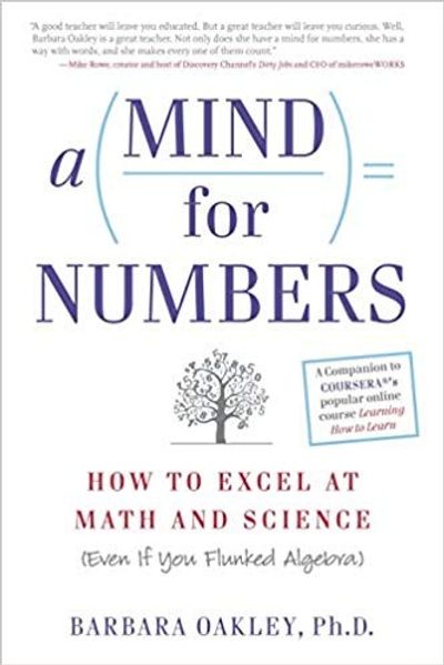 A Mind for Numbers by Barbara Oakley book cover
