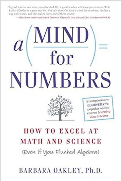A Mind for Numbers by Barbara Oakley book cover