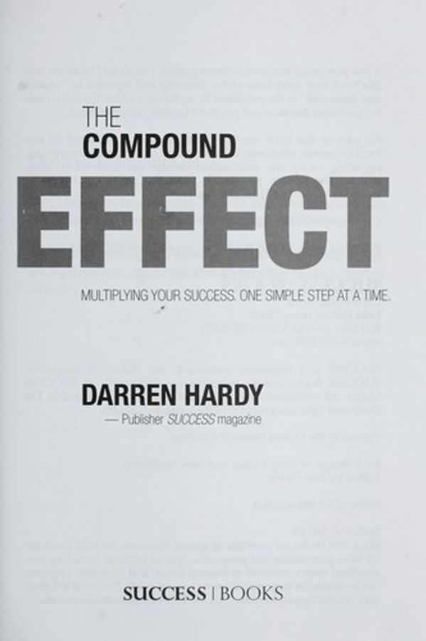 The Compound Effect cover