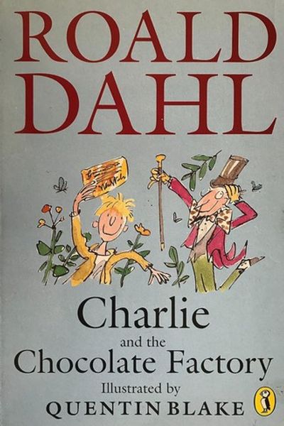 Charlie and the Chocolate Factory by Roald Dahl book cover
