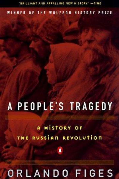 A People's Tragedy by Orlando Figes book cover