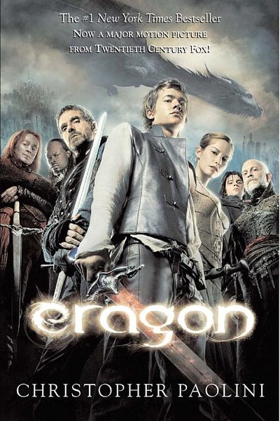 Eragon by Christopher Paolini book cover