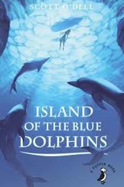 Island of the Blue Dolphins by Scott O'Dell book cover