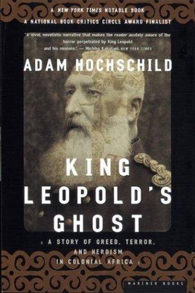 King Leopold's Ghost by Adam Hochschild book cover