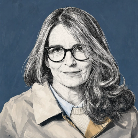 Portrait of Tina Fey
