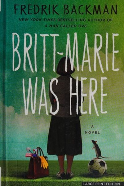 Britt-Marie Was Here by Fredrik Backman book cover