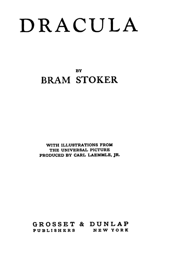 Dracula cover