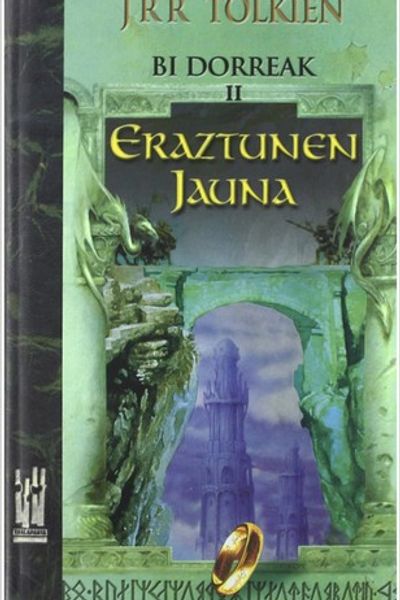 The Two Towers by J.R.R. Tolkien book cover