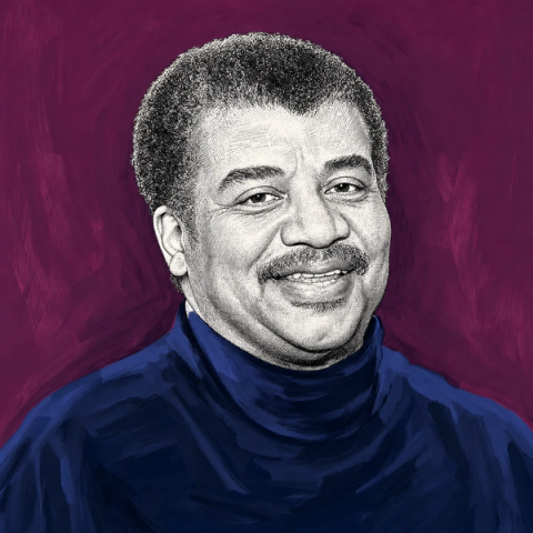 Portrait of Neil deGrasse Tyson