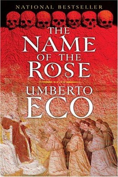 The Name of the Rose by Umberto Eco book cover