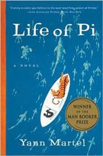 Life of Pi by Yann Martel book cover