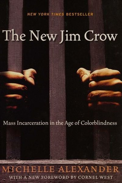 The New Jim Crow by Michelle Alexander book cover