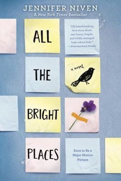 All the Bright Places by Jennifer Niven book cover