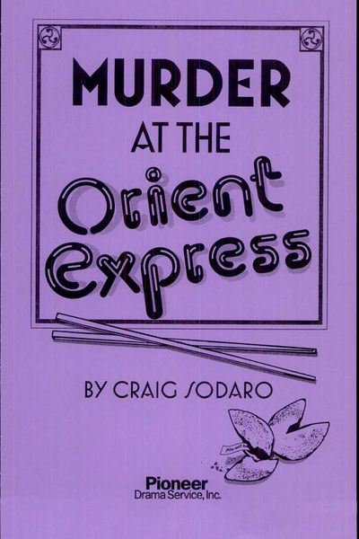 Murder on the Orient Express by Agatha Christie book cover