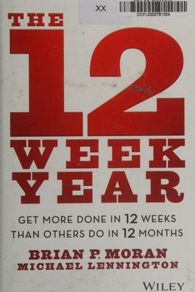 The 12 Week Year book cover