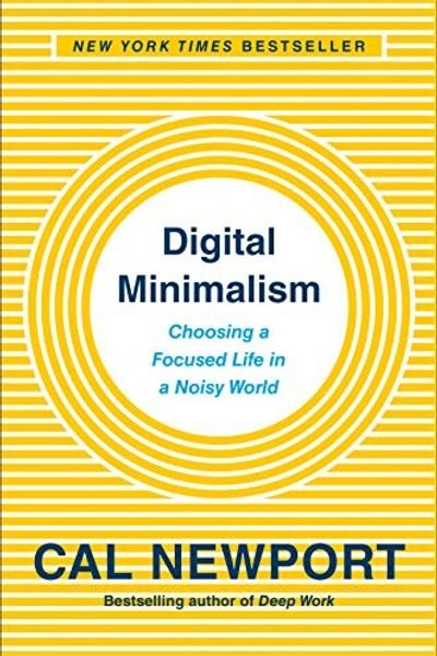Digital Minimalism by Cal Newport book cover