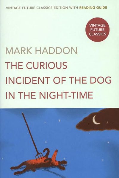 The Curious Incident of the Dog in the Night-Time by Mark Haddon book cover
