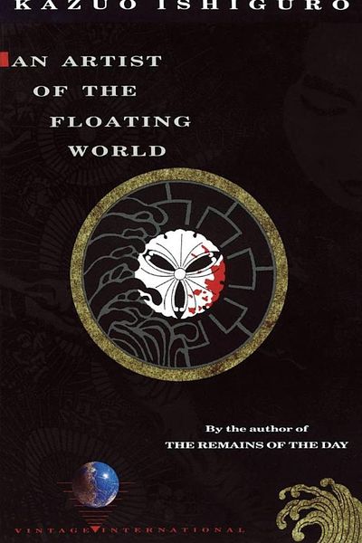 An Artist of the Floating World by Kazuo Ishiguro book cover