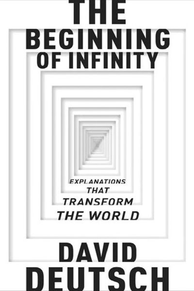 The Beginning of Infinity by David Deutsch book cover