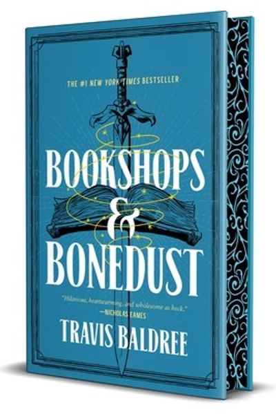 Bookshops & Bonedust by Travis Baldree book cover